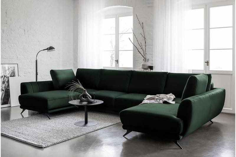 Katun Sovesofa Dobbeltsjeselong - Mørkegrønn - Møbler - Sofaer - Sovesofaer