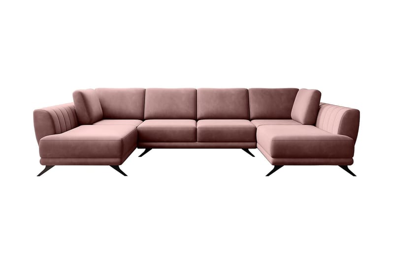 Katun Sovesofa Dobbeltsjeselong - Rosa - Møbler - Sofaer - Sovesofaer