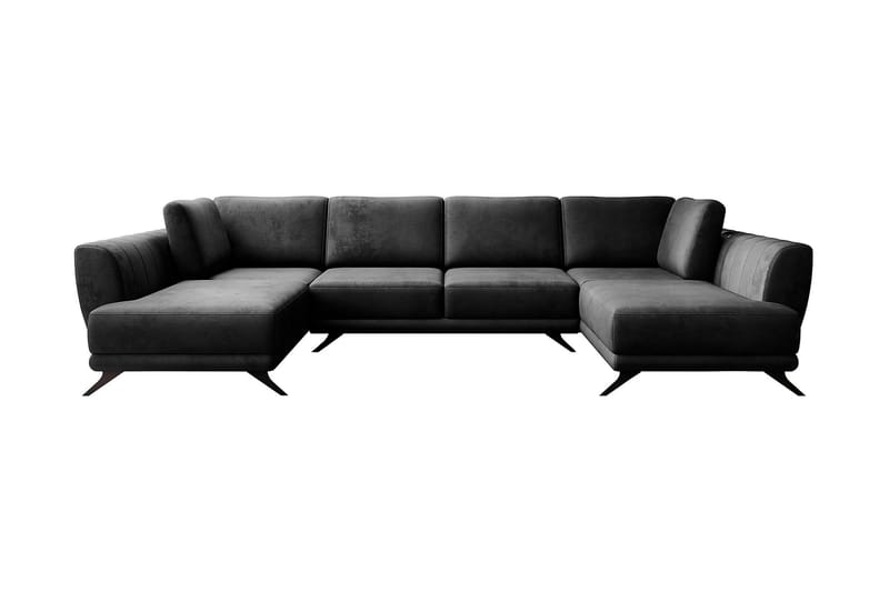 Katun Sovesofa Dobbeltsjeselong - Svart - Møbler - Sofaer - Sovesofaer