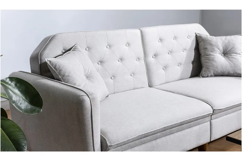 Keena Sovesofa 3-seter - Beige - Møbler - Sofaer - Sovesofaer