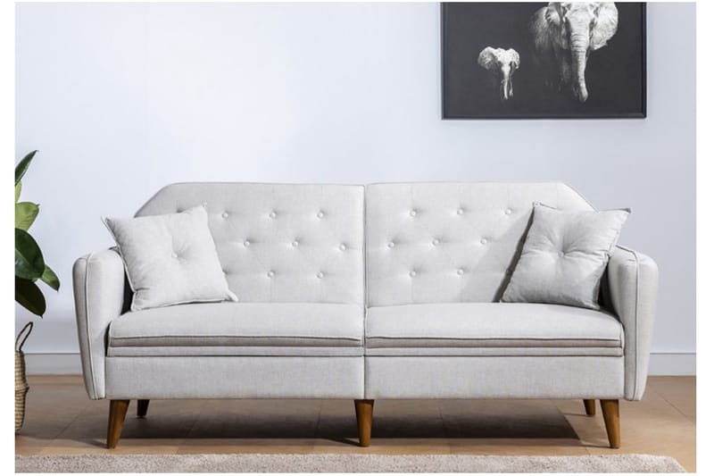 Keena Sovesofa 3-seter - Beige - Sovesofaer - 3 seters sovesofa