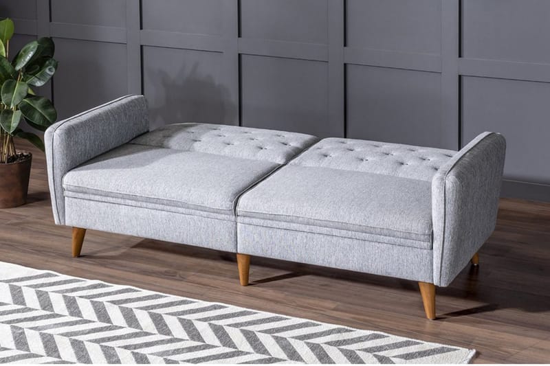 Keena Sovesofa 3-seter - Grå - Møbler - Sofaer - Sovesofaer