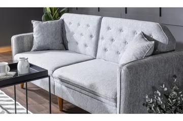 Keena Sovesofa 3-seter - Grå - Møbler - Sofaer - Sovesofaer