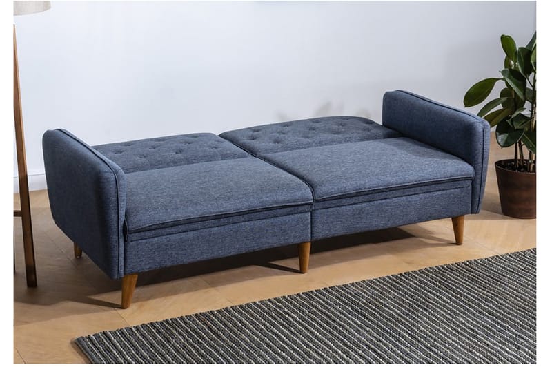 Keena Sovesofa 3-seter - Mørkeblå - Møbler - Sofaer - Sovesofaer