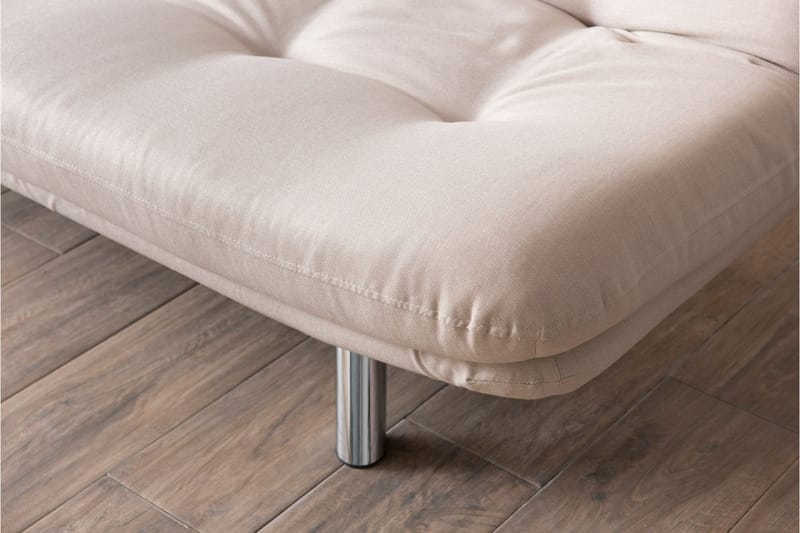 Kingaroy Sovesofa 100x175 cm i Lin - Kremhvit Beige - Møbler - Sofaer - Sovesofaer