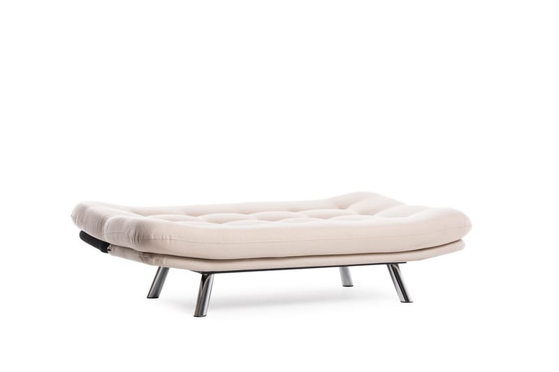 Kingaroy Sovesofa 100x175 cm i Lin - Kremhvit Beige - Møbler - Sofaer - Sovesofaer