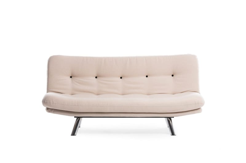 Kingaroy Sovesofa 100x175 cm i Lin - Kremhvit Beige - Møbler - Sofaer - Sovesofaer