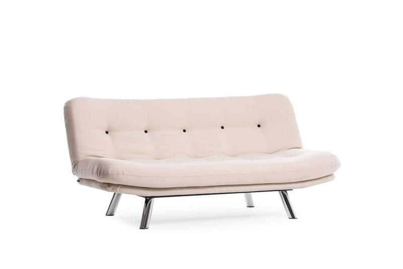 Kingaroy Sovesofa 100x175 cm i Lin - Kremhvit Beige - Møbler - Sofaer - Sovesofaer
