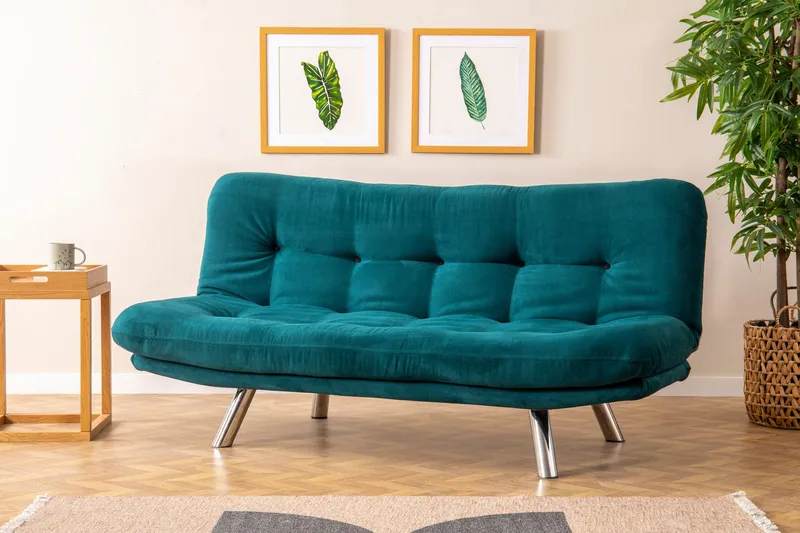 Kingaroy Sovesofa 3-seter 175x110 cm, Grønn