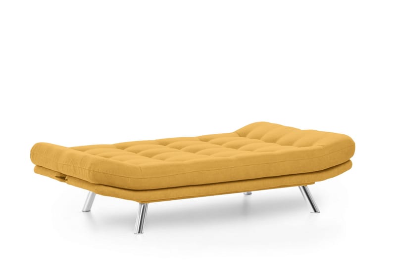 Kingaroy Sovesofa 3-seter 200x104 cm - Sennepsgul - Møbler - Sofaer - Sovesofaer