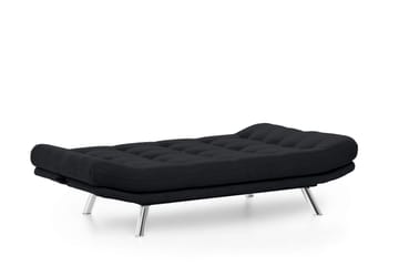 Kingaroy Sovesofa 3-seter 200x104 cm - Svart - Møbler - Sofaer - Sovesofaer