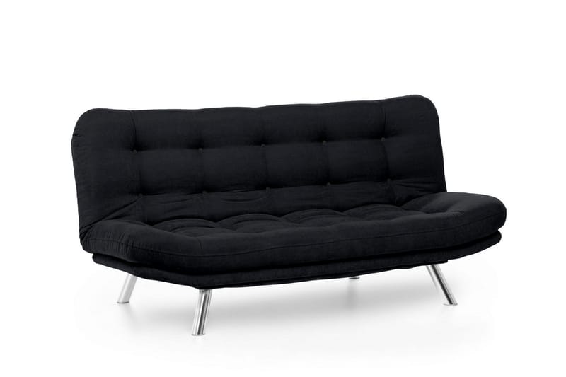 Kingaroy Sovesofa 3-seter 200x104 cm - Svart - Møbler - Sofaer - Sovesofaer