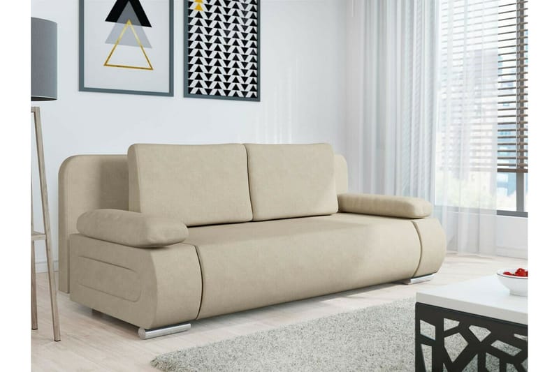 Kintore 2-seters Sovesofa - Beige - Sovesofaer - 2 seters sovesofa