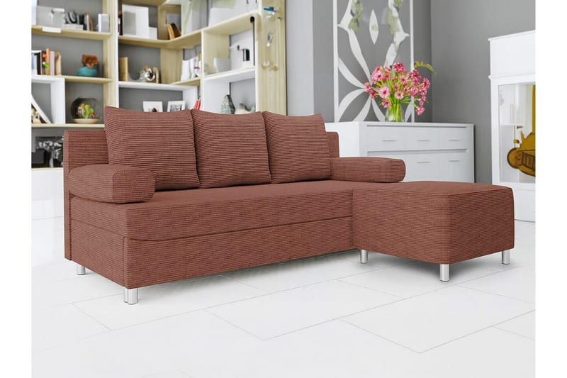 Kintore 2-seters Sovesofa - Brun - Møbler - Sofaer - Sovesofaer