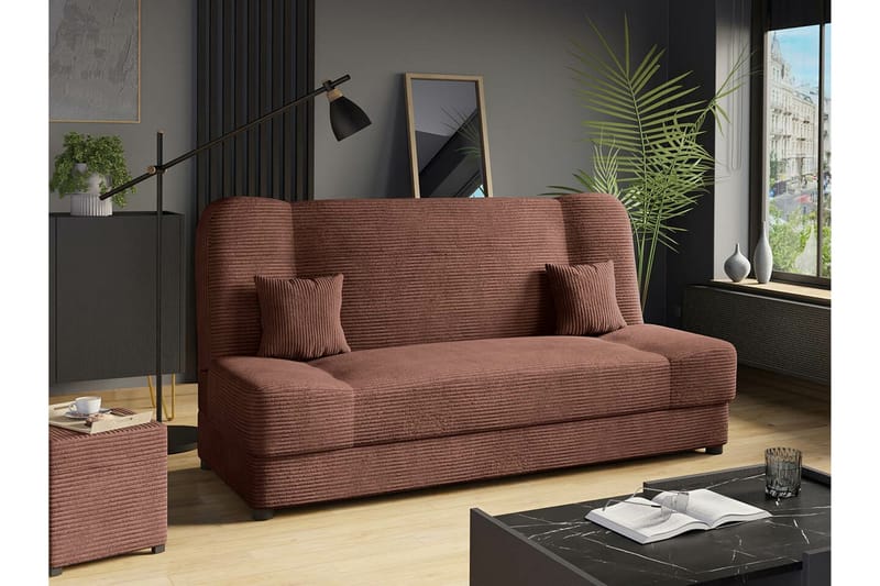 Kintore 2-seters Sovesofa - Brun - Møbler - Sofaer - Sovesofaer