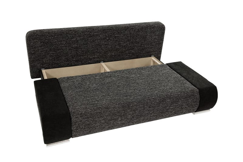 Kintore 2-seters Sovesofa - Grå/Svart - Møbler - Sofaer - Sovesofaer