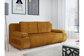 Kintore 2-seters Sovesofa - Gul - Møbler - Sofaer - Sovesofaer