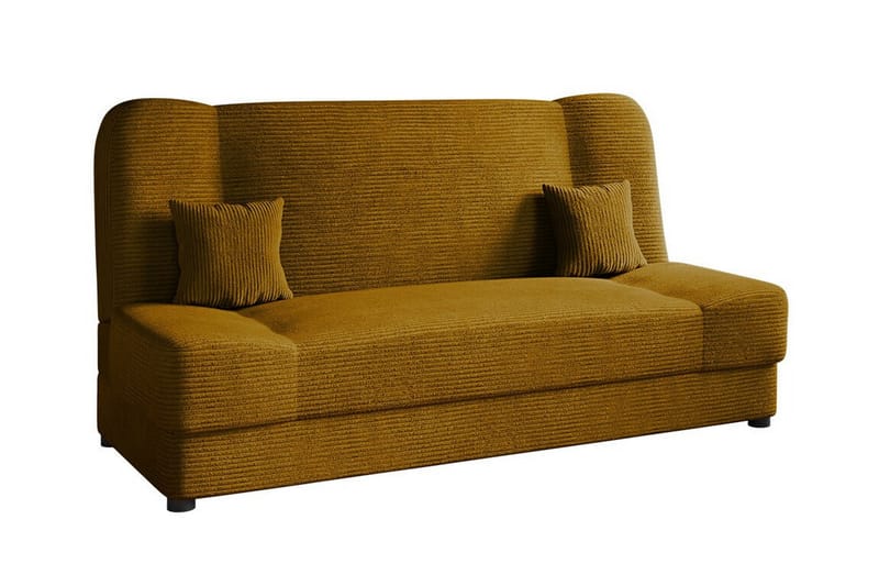 Kintore 2-seters Sovesofa - Gul/Brun - Møbler - Sofaer - Sovesofaer