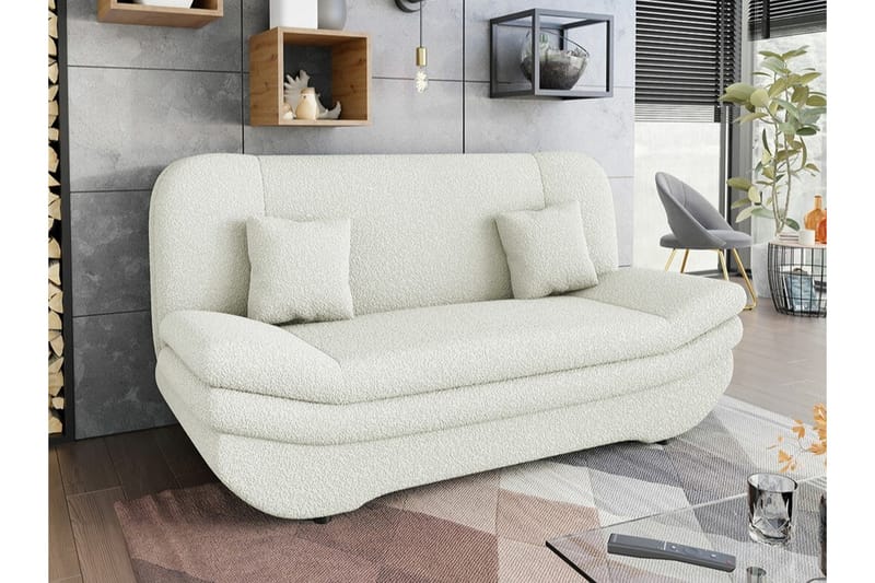 Kintore 2-seters Sovesofa - Hvit - Sovesofaer - 2 seters sovesofa