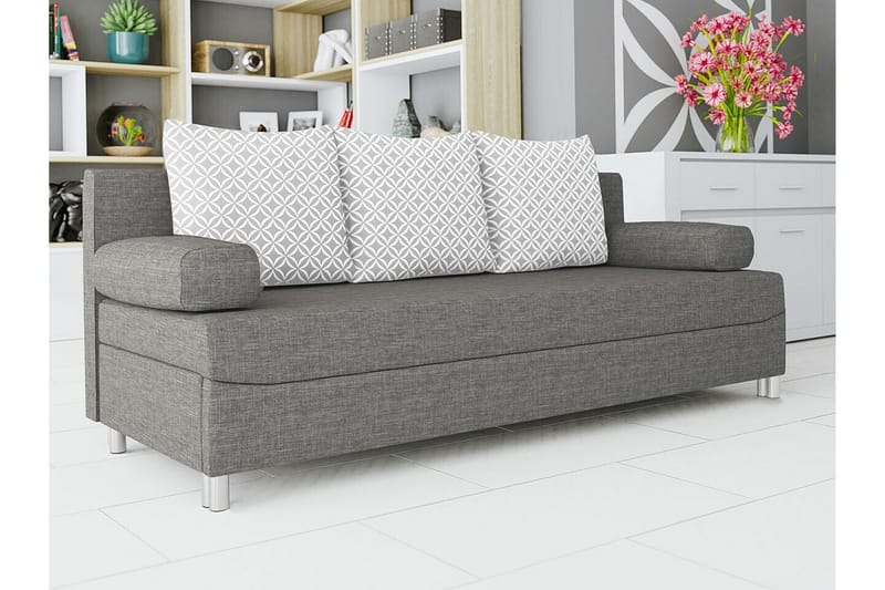 Kintore 2-seters Sovesofa - Lysegrå/Mørkegrå - Møbler - Sofaer - Sovesofaer