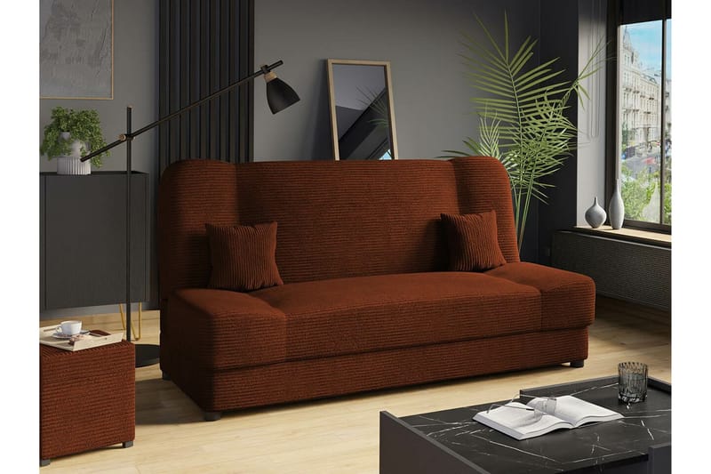 Kintore 2-seters Sovesofa - Mørkebrun - Møbler - Sofaer - Sovesofaer