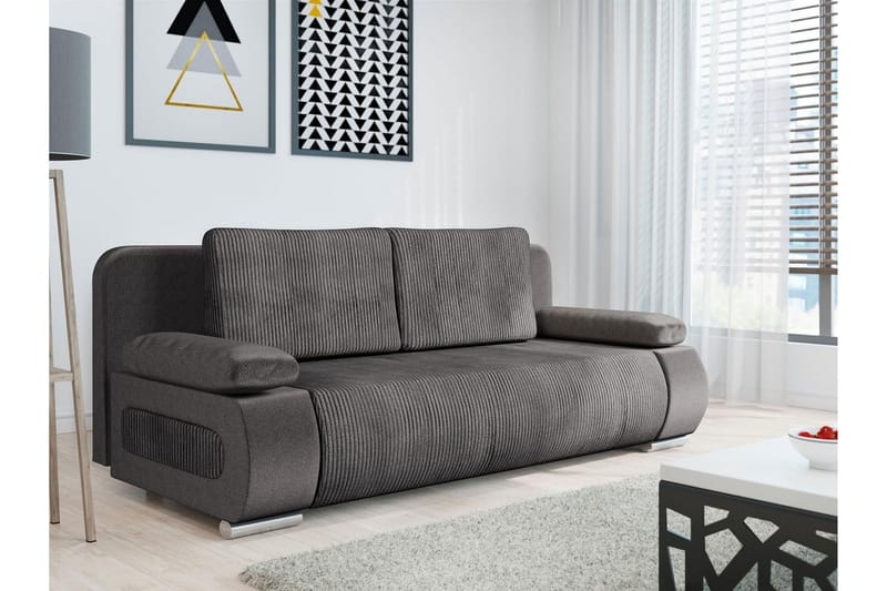 Kintore 2-seters Sovesofa - Mørkegrå - Møbler - Sofaer - Sovesofaer
