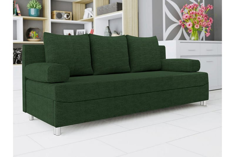 Kintore 2-seters Sovesofa - Mørkegrønn - Sovesofaer - 2 seters sovesofa