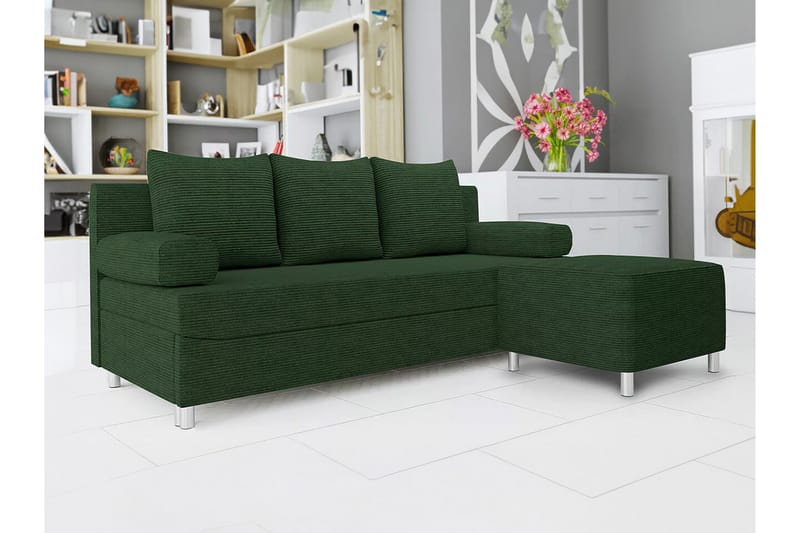 Kintore 2-seters Sovesofa - Mørkegrønn - Sovesofaer - 2 seters sovesofa