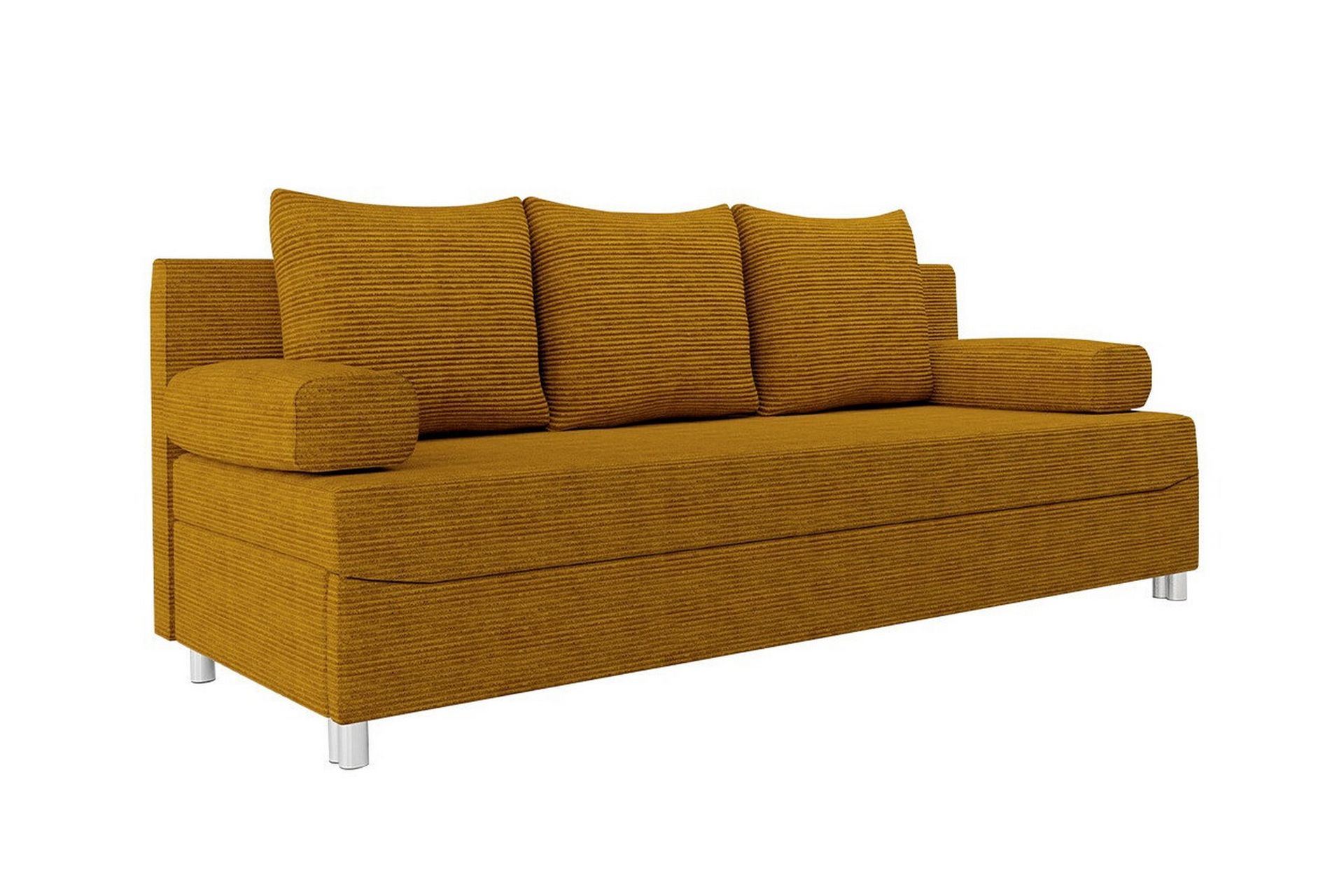 Kintore 2-seters Sovesofa - Mørkegul - Møbler - Sofaer - Sovesofaer