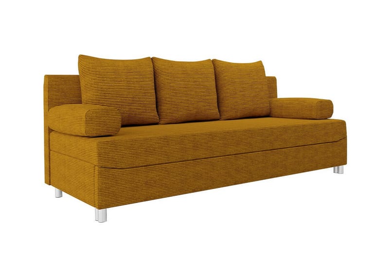 Kintore 2-seters Sovesofa - Mørkegul - Sovesofaer - 2 seters sovesofa