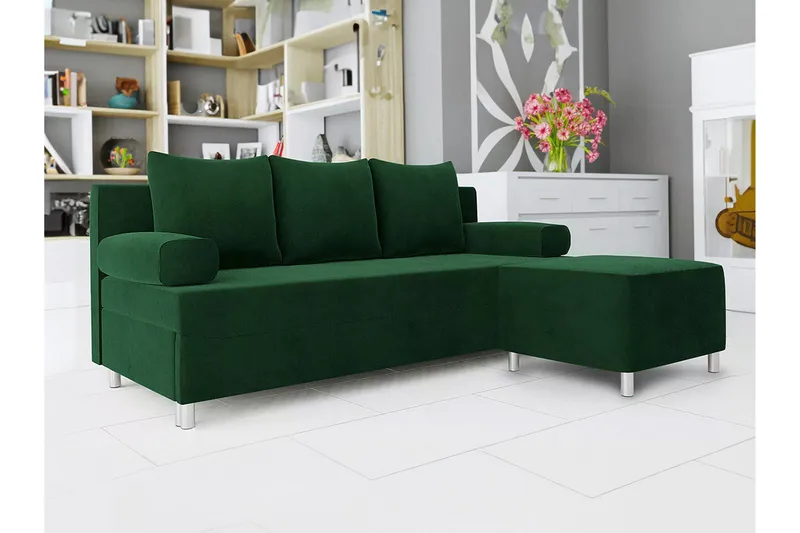Kintore 2-sits Bäddsoffa Dark green - Møbler - Sofaer - Sovesofaer