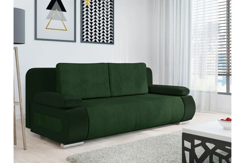 Kintore 2-sits Bäddsoffa Green - Møbler - Sofaer - Sovesofaer