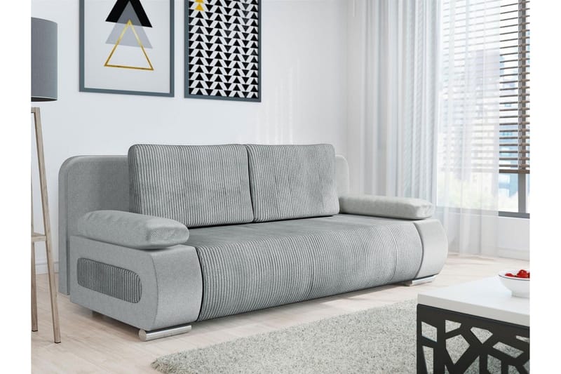 Kintore 2-sits Bäddsoffa Grey - Møbler - Sofaer - Sovesofaer