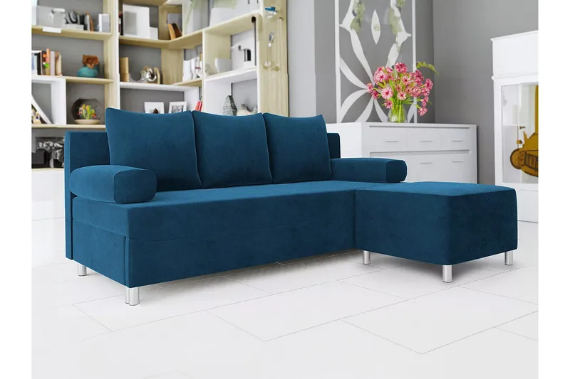 Kintore 2-sits Bäddsoffa NO_BRAND Dark blue - Møbler - Sofaer - Sovesofaer