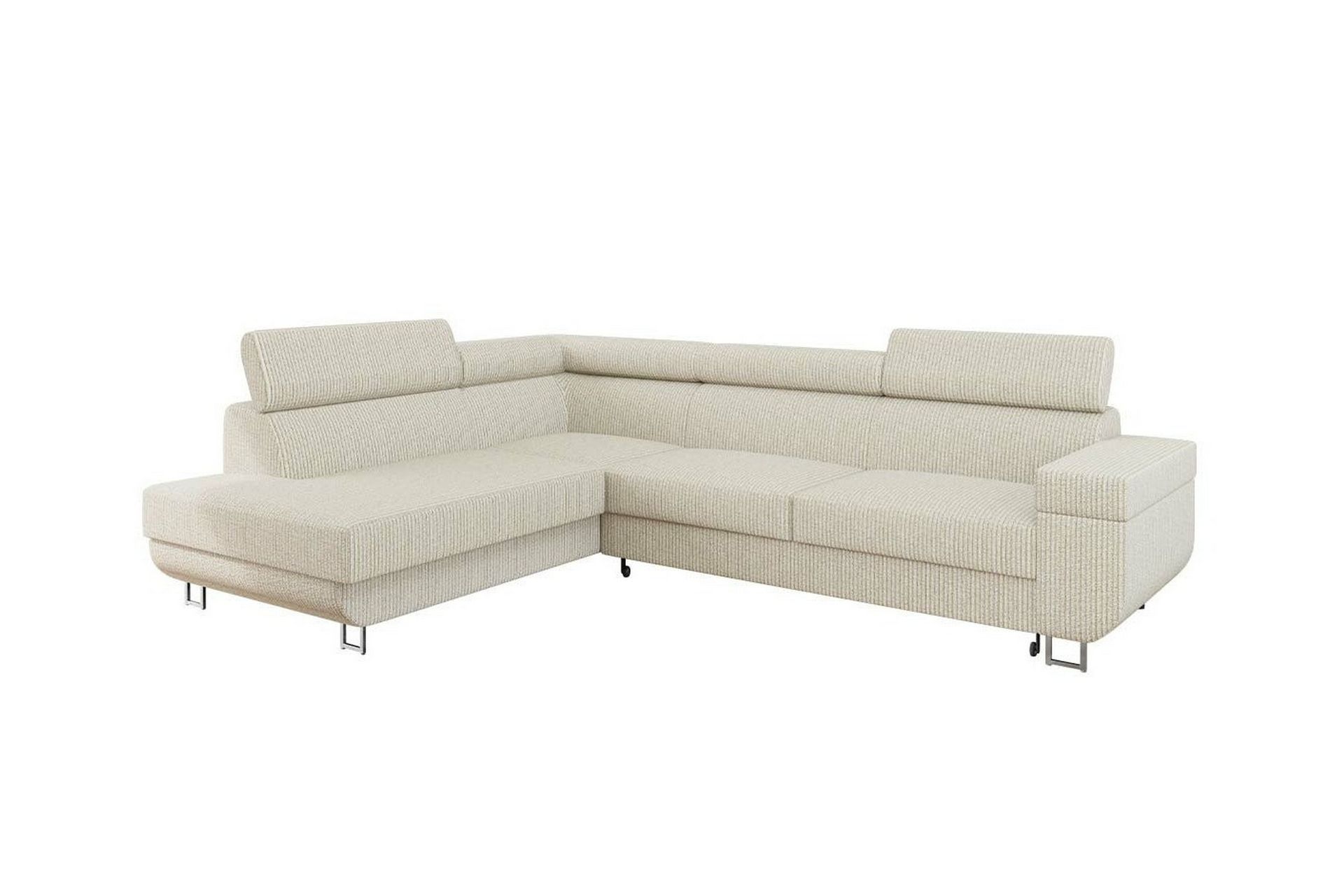 Kintore 3-seters Hjørnesovesofa - Beige - Møbler - Sofaer - Sovesofaer
