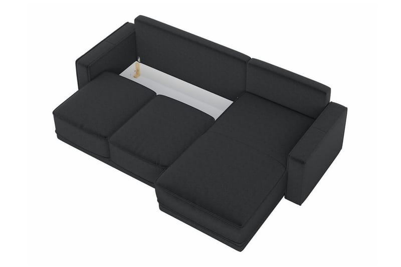 Kintore 3-seters Hjørnesovesofa - Cream - Møbler - Sofaer - Sovesofaer