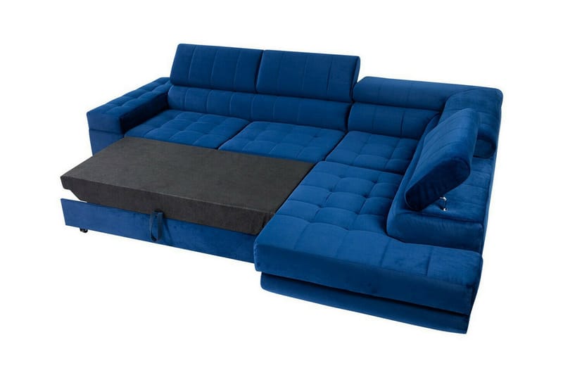 Kintore 3-seters Hjørnesovesofa - Gul - Møbler - Sofaer - Sovesofaer