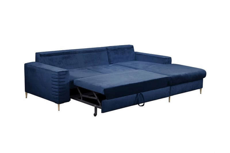 Kintore 3-seters Hjørnesovesofa - Gul - Møbler - Sofaer - Sovesofaer