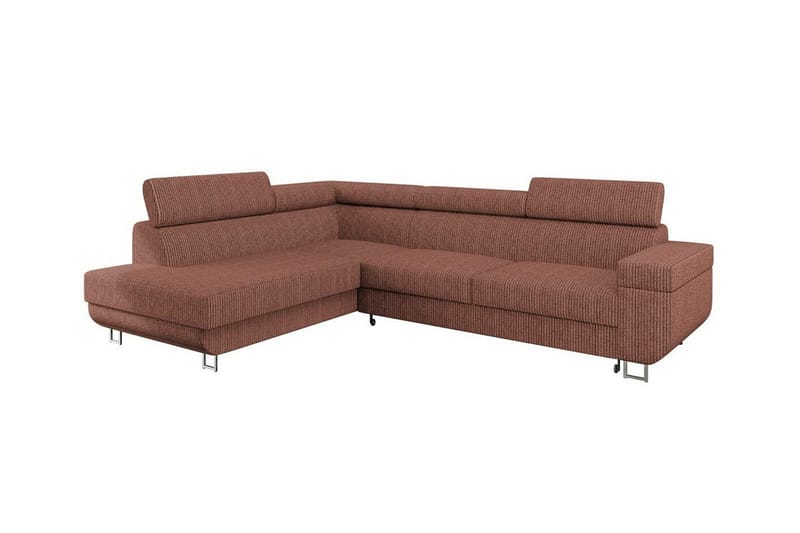 Kintore 3-seters Hjørnesovesofa - Lyse brun - Møbler - Sofaer - Sovesofaer