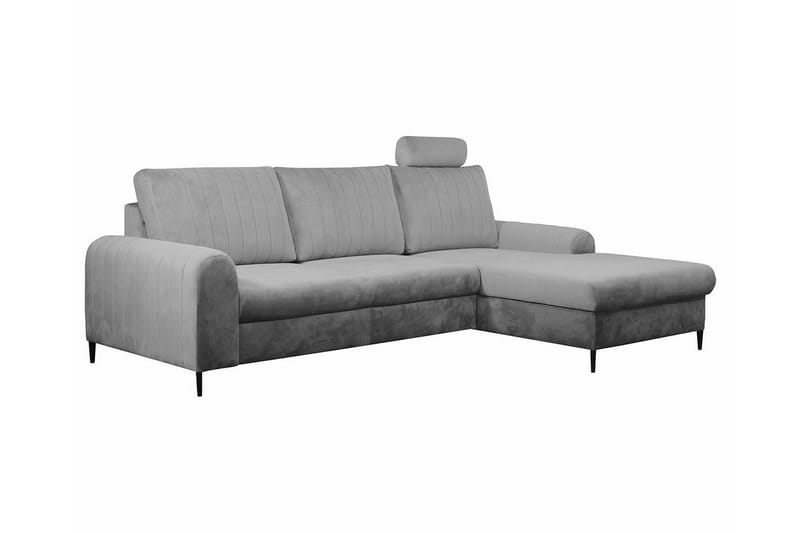Kintore 3-seters Hjørnesovesofa - Lysegrå - Møbler - Sofaer - Sovesofaer