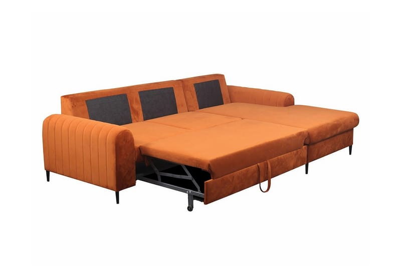Kintore 3-seters Hjørnesovesofa - Lysegrå - Møbler - Sofaer - Sovesofaer