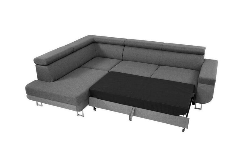 Kintore 3-seters Hjørnesovesofa - Lysegrå - Møbler - Sofaer - Sovesofaer