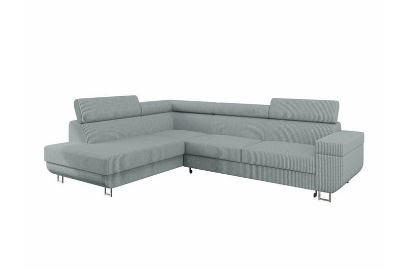 Kintore 3-seters Hjørnesovesofa - Lysegrå - Møbler - Sofaer - Sovesofaer