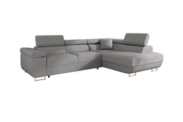 Kintore 3-seters Hjørnesovesofa - Lysegrå - Møbler - Sofaer - Sovesofaer
