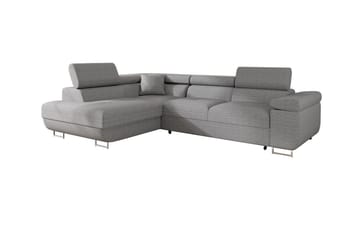 Kintore 3-seters Hjørnesovesofa - Lysegrå - Møbler - Sofaer - Sovesofaer
