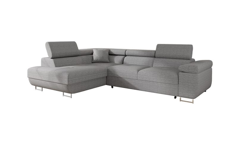 Kintore 3-seters Hjørnesovesofa - Lysegrå - Møbler - Sofaer - Sovesofaer