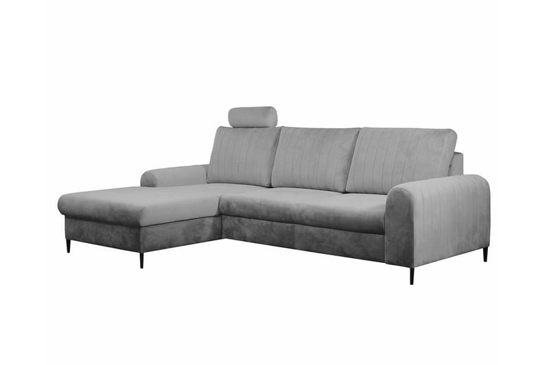 Kintore 3-seters Hjørnesovesofa - Lysegrå/Mørkegrå - Møbler - Sofaer - Sovesofaer