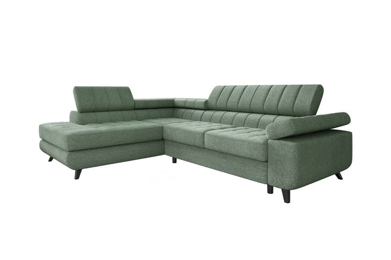 Kintore 3-seters Hjørnesovesofa - Lysegrønn - Møbler - Sofaer - Sovesofaer