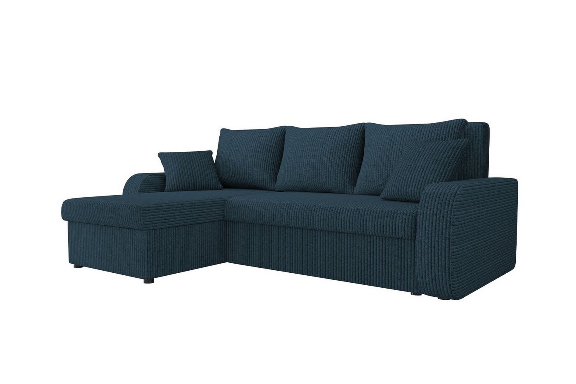 Kintore 3-seters Hjørnesovesofa - Mørkeblå - Møbler - Sofaer - Sovesofaer