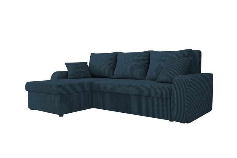 Kintore 3-seters Hjørnesovesofa - Mørkeblå - Møbler - Sofaer - Sovesofaer